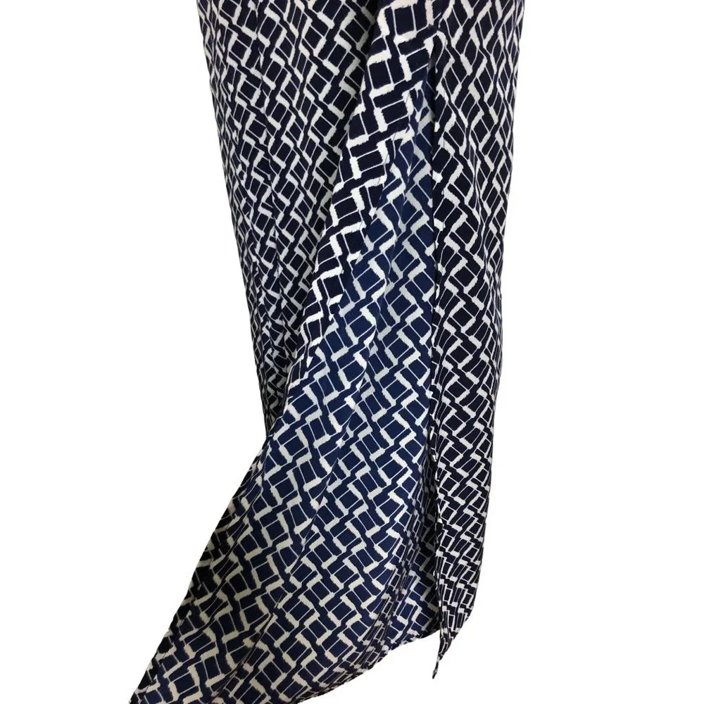 Banana Republic Geometric Spaghetti Sleeveless Maxi Dress Size:8 - Picture 11 of 13